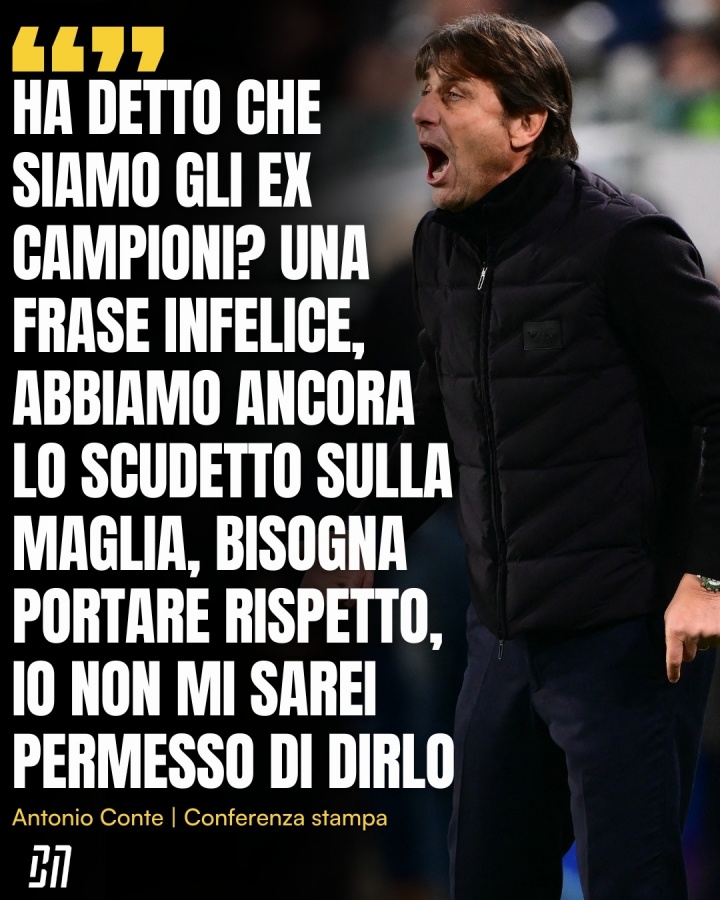 球速体育官方入口-斯帕莱蒂称拿波里是前冠军？孔蒂回击：这话当然不妥，他必须尊重